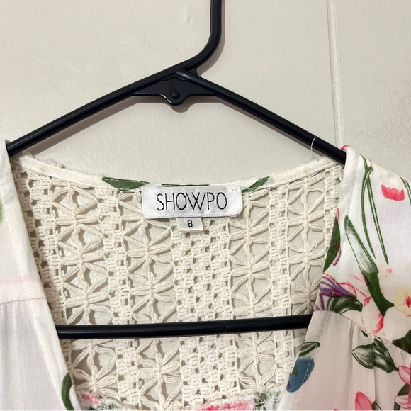 Showpo Lone Traveller Maxi Dress Floral Size 8 - Picture 7 of 13